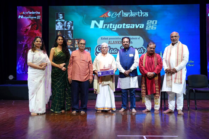 Sadaa Bahaar Nrityotsava 2026: Alankrtha Poorna Acharya Students Mesmerize with Vibrant Kathak Performance